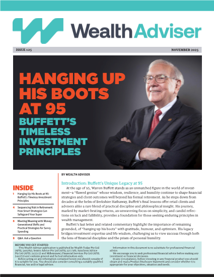 Wealth Adviser newsletter - Issue 125